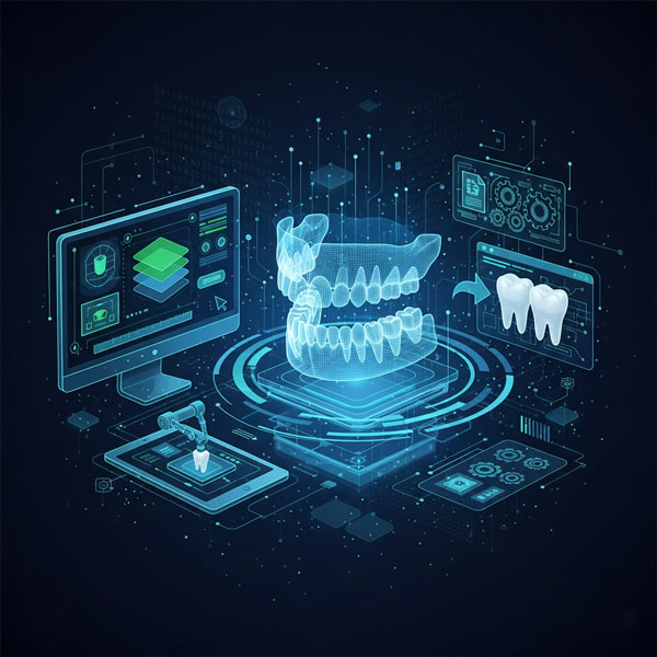 نرم‌افزارهای طراحی دیجیتال پروتز دندانی